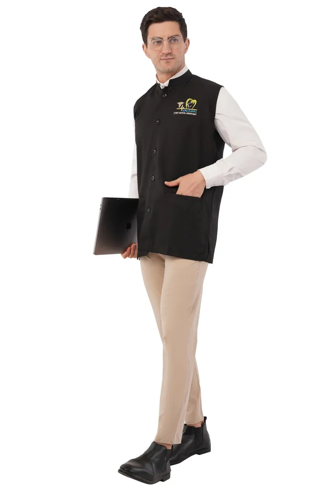 Mens Modi Jacket Black | GoldenGown